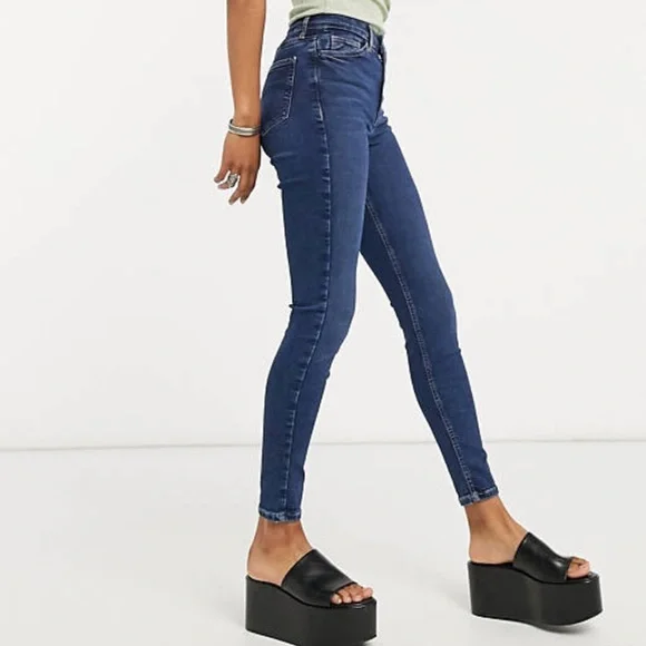 Topshop high rise skinny jeans - Picture 2 of 5